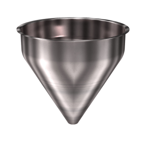 316 Stainless Steel Funnel 7.36 gallons, 16" ID x 16.25" OAH